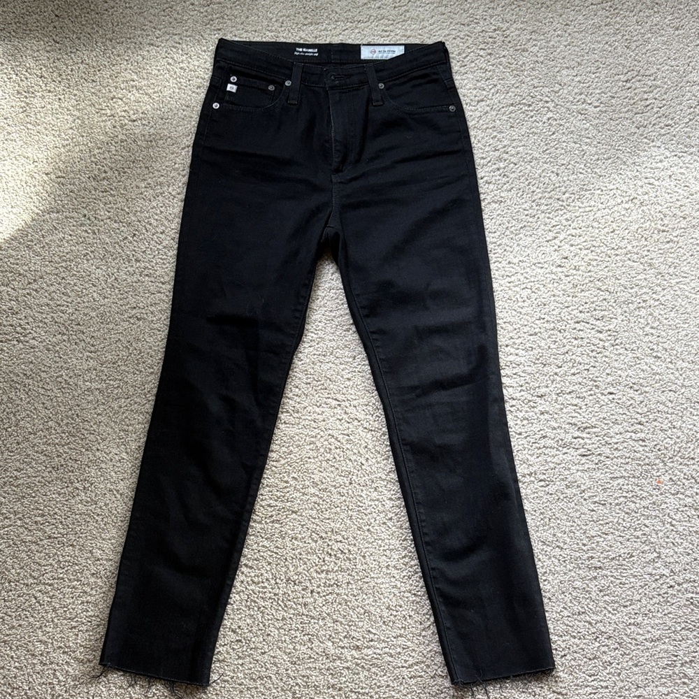 Women's Black AG-ed Denim size 26R